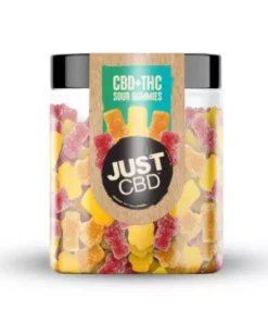 CBD + THC Sour Gummies Mild Strength