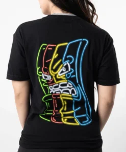 NEON TEE RAINBOW