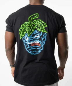 NEON TEE BLUE RASPBERRY