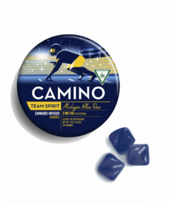 Camino Gummies 5mg 'Team Spirit' Michigan Blue Raz