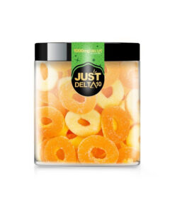 Delta 10 THC Peach Rings Gummies